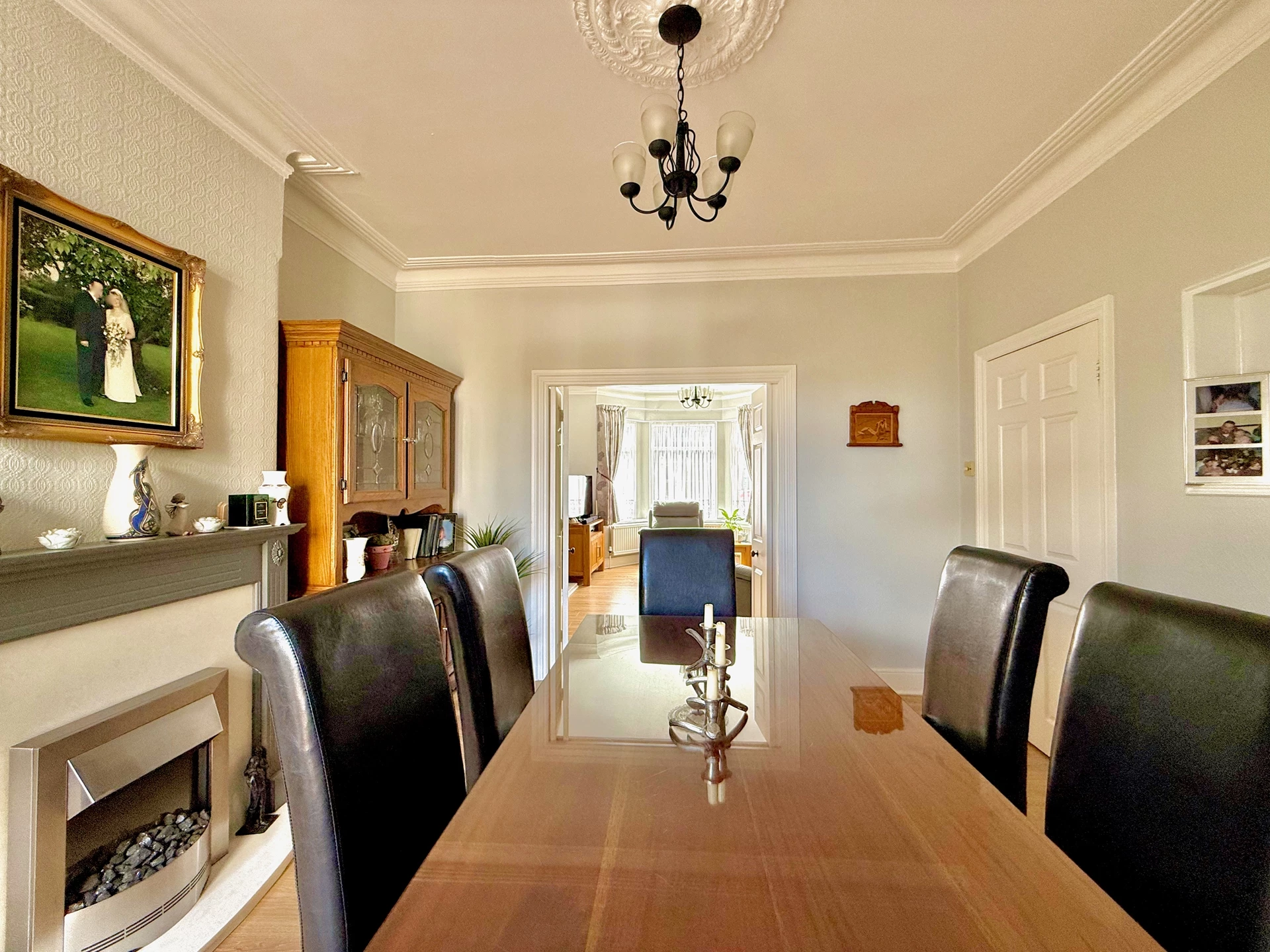 Doors to Living Room