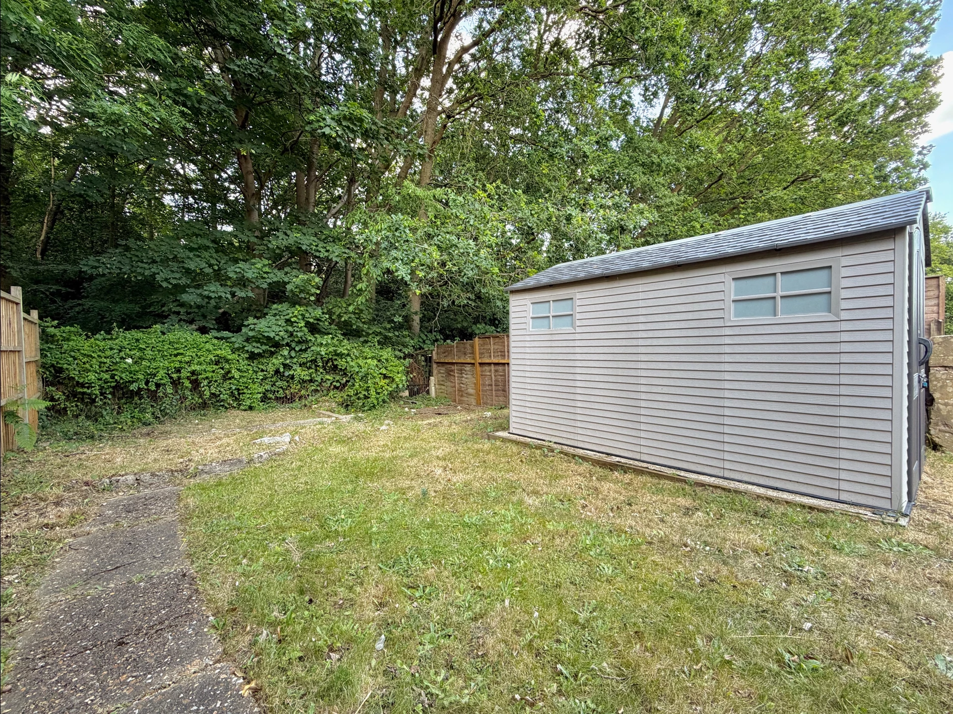 Rear Garden Section