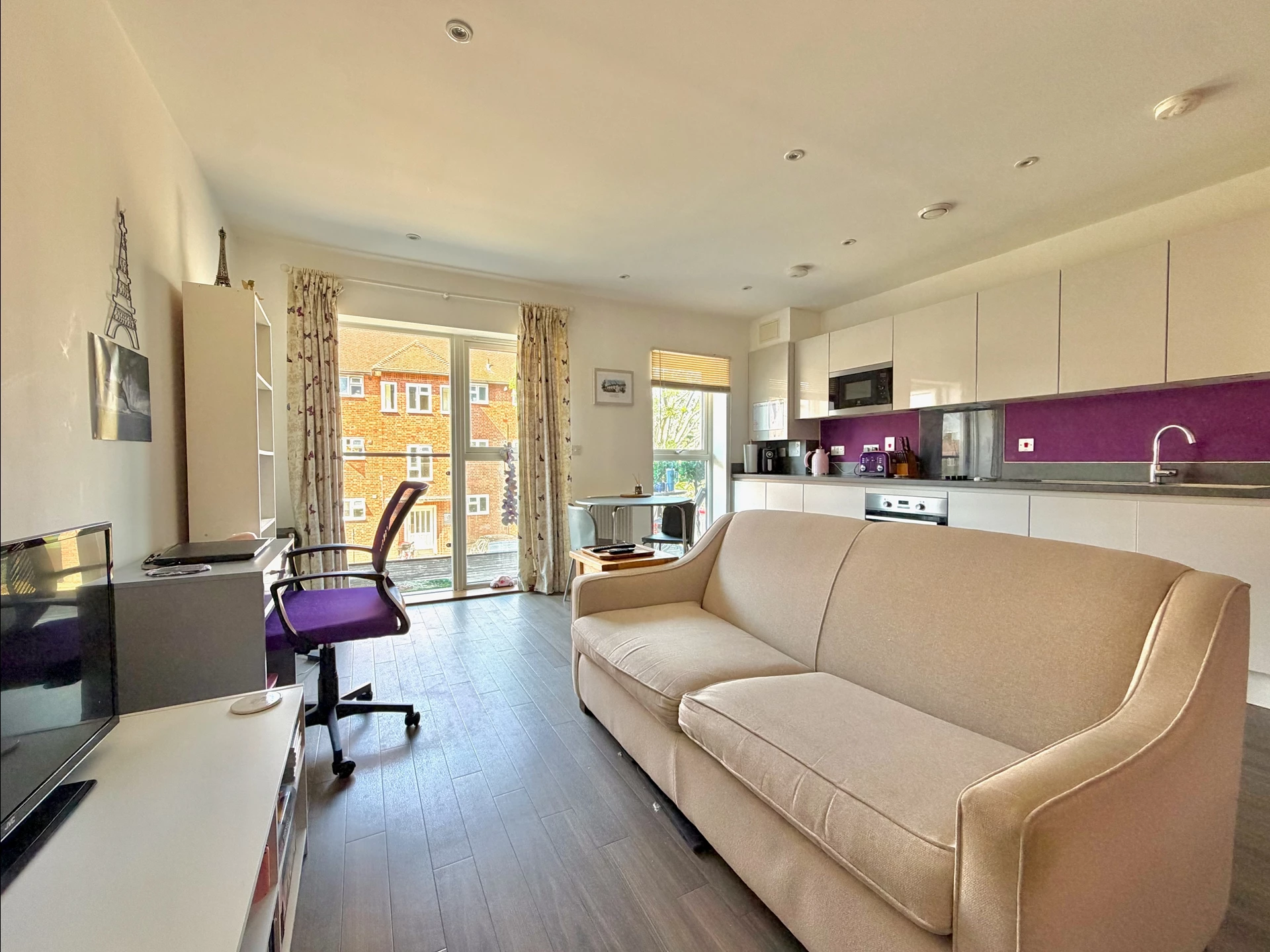 Living/Dining/Kitchen Area