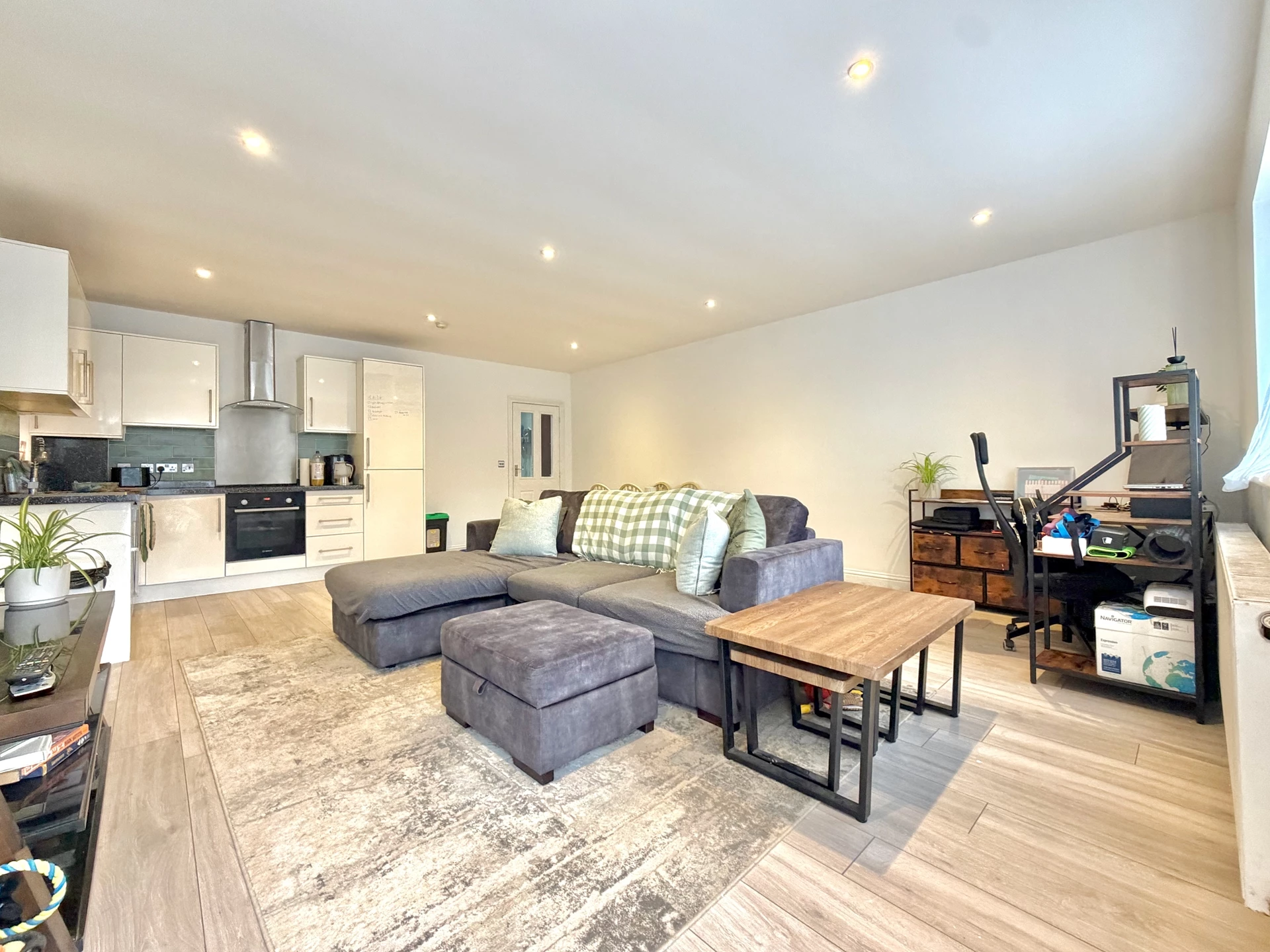 Living/Kitchen/Dining Area