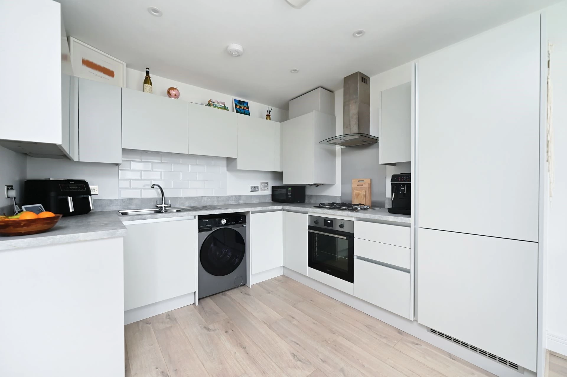 Open Plan Kitchen Area