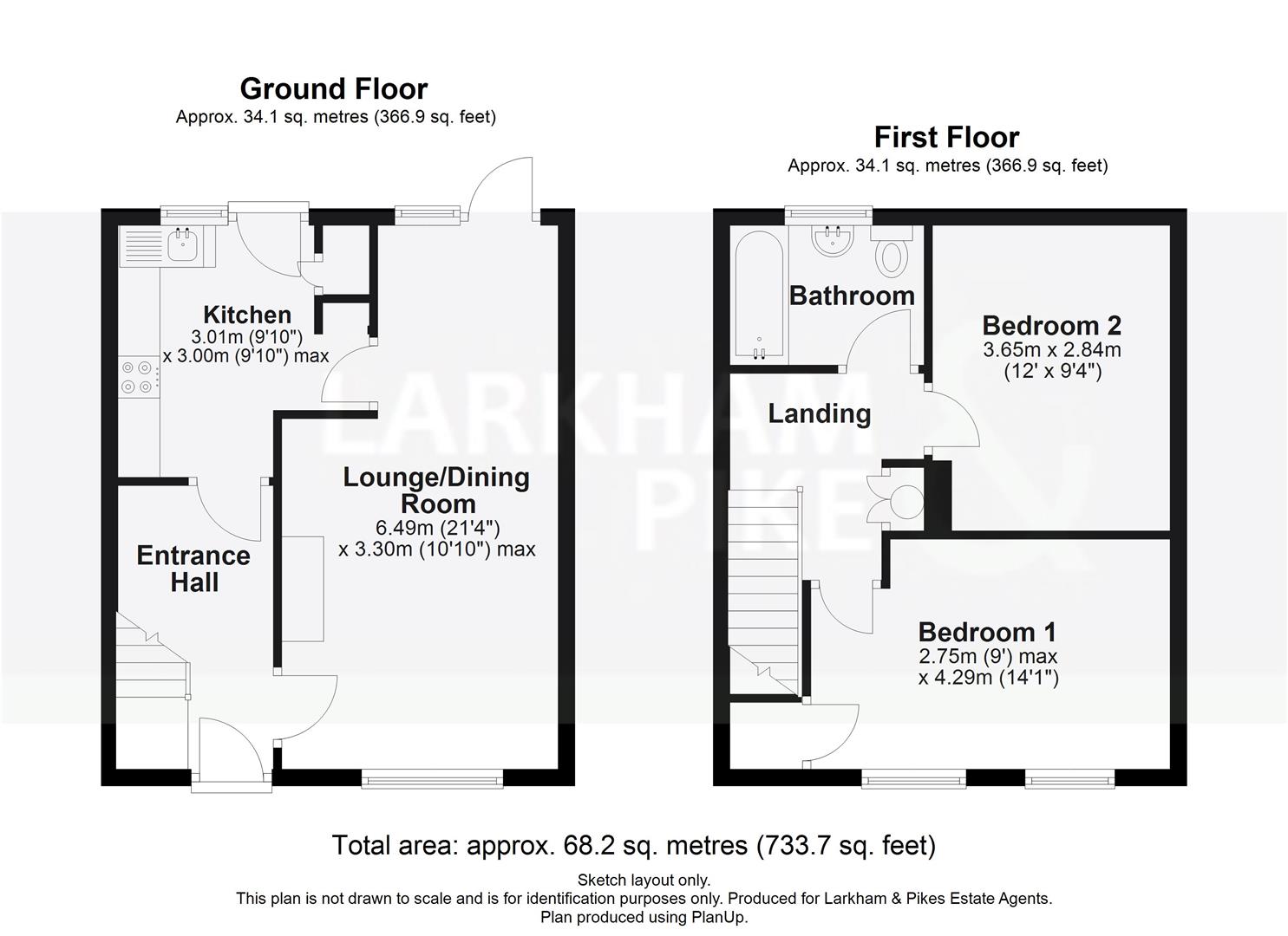44 Willow Way, Hatfield - all floors.JPG