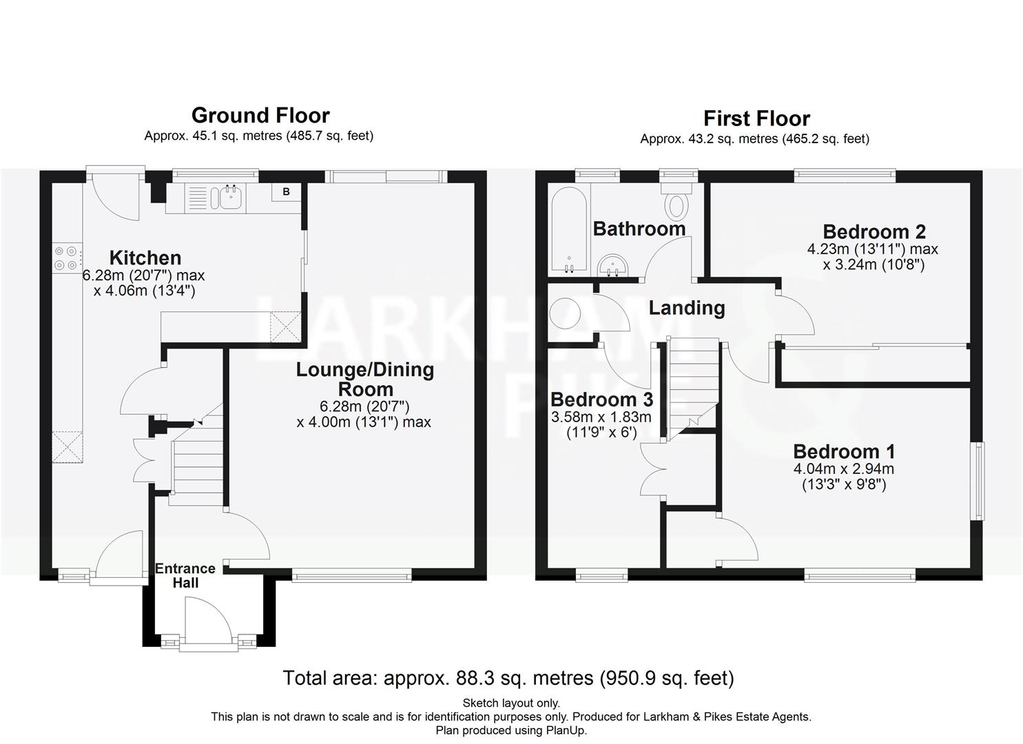 64 Woods Avenue, Hatfield - all floors.JPG