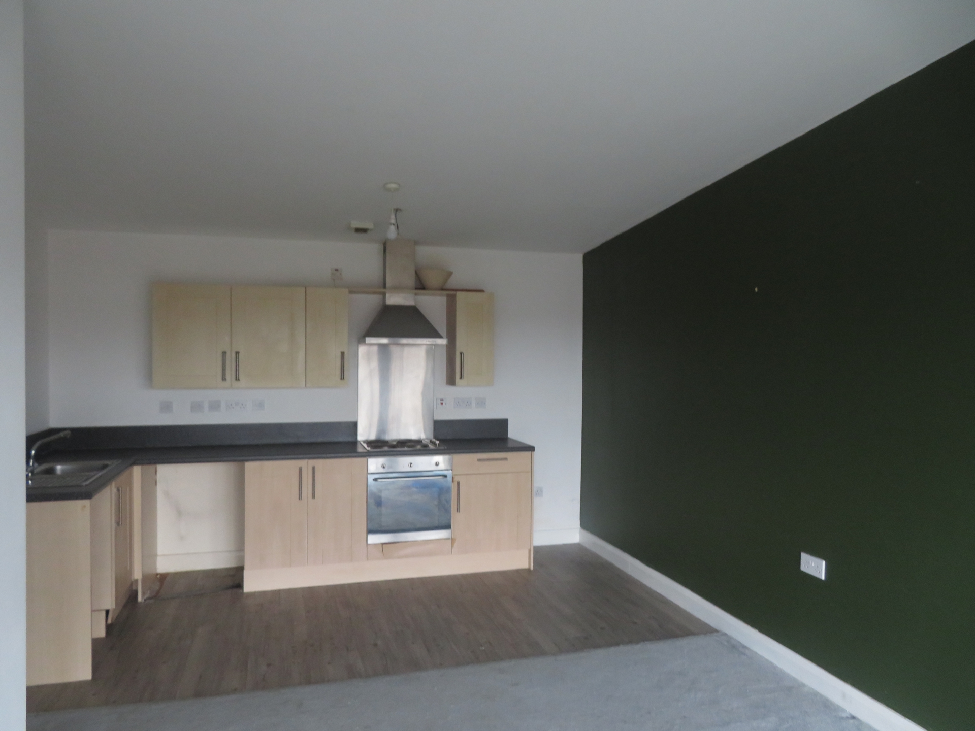 Open plan Lounge/Kitchen