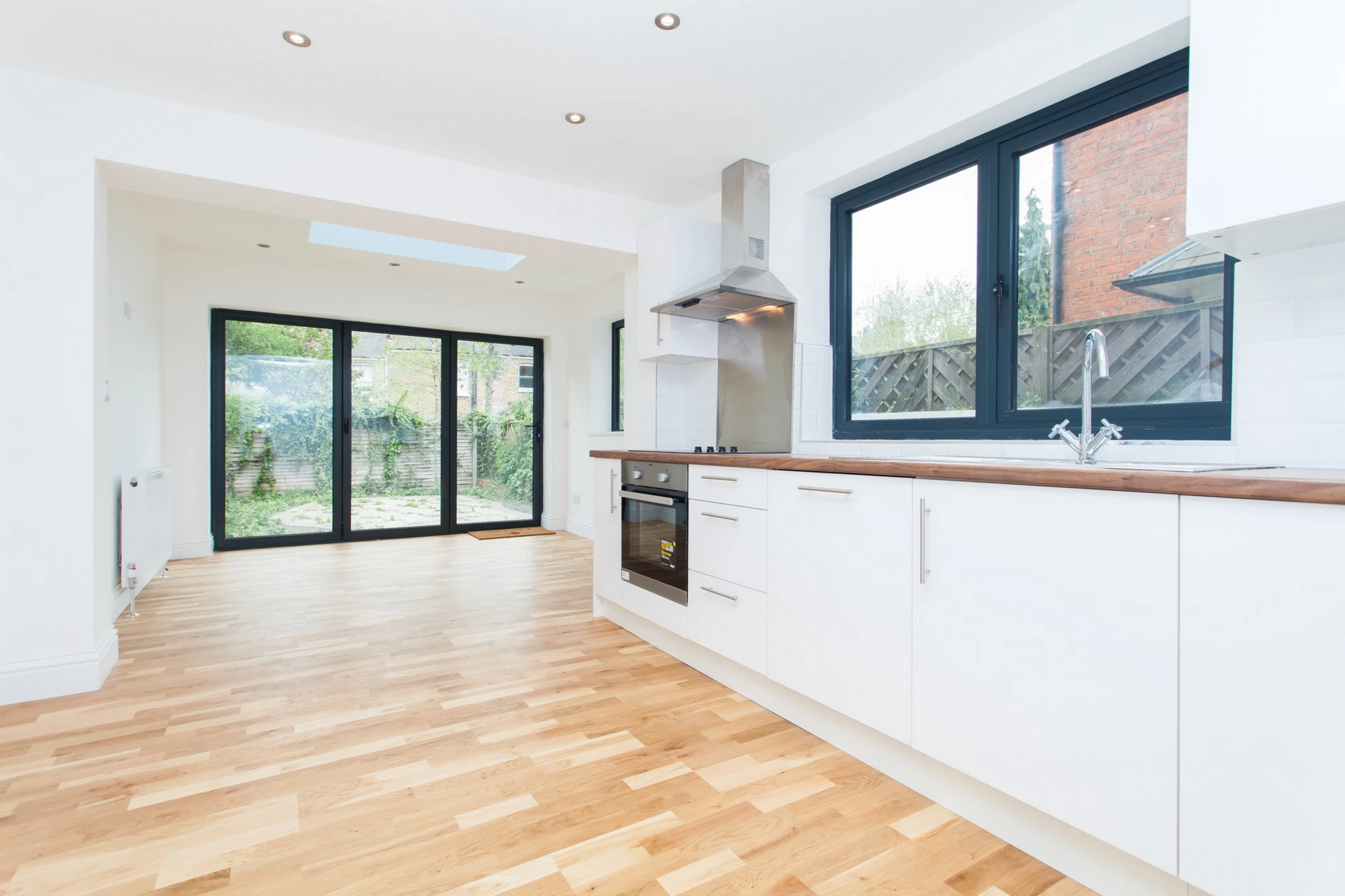 Modern flat interior on Raveley Street, Tufnell Park