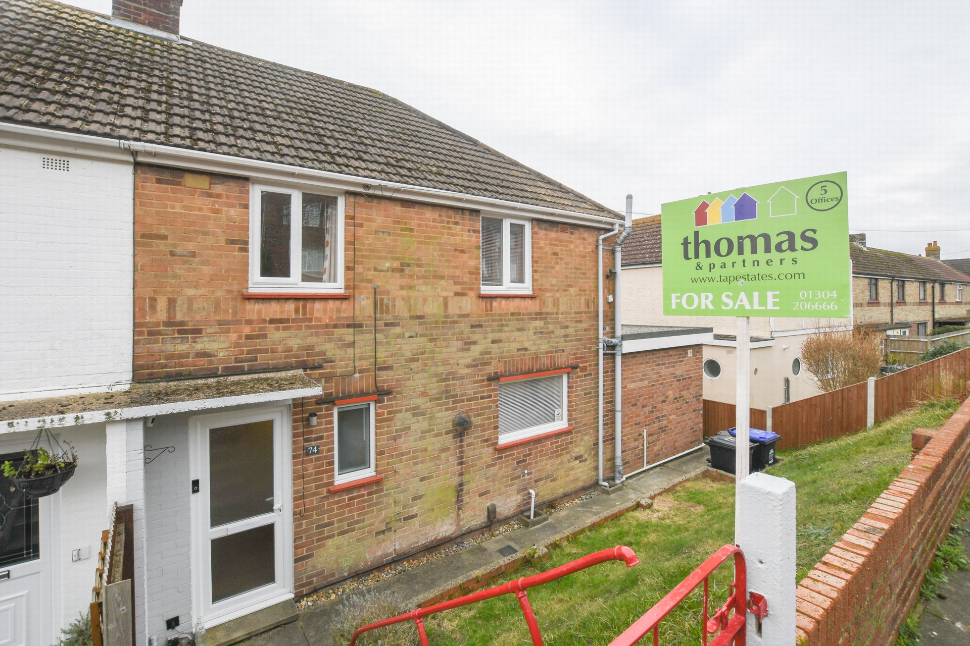 Property For Sale Napier Road, Dover, CT16 3 Bedroom Semi Detached through Thomas and Partners