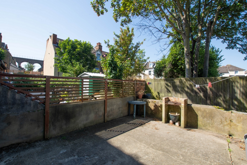 Rear garden
