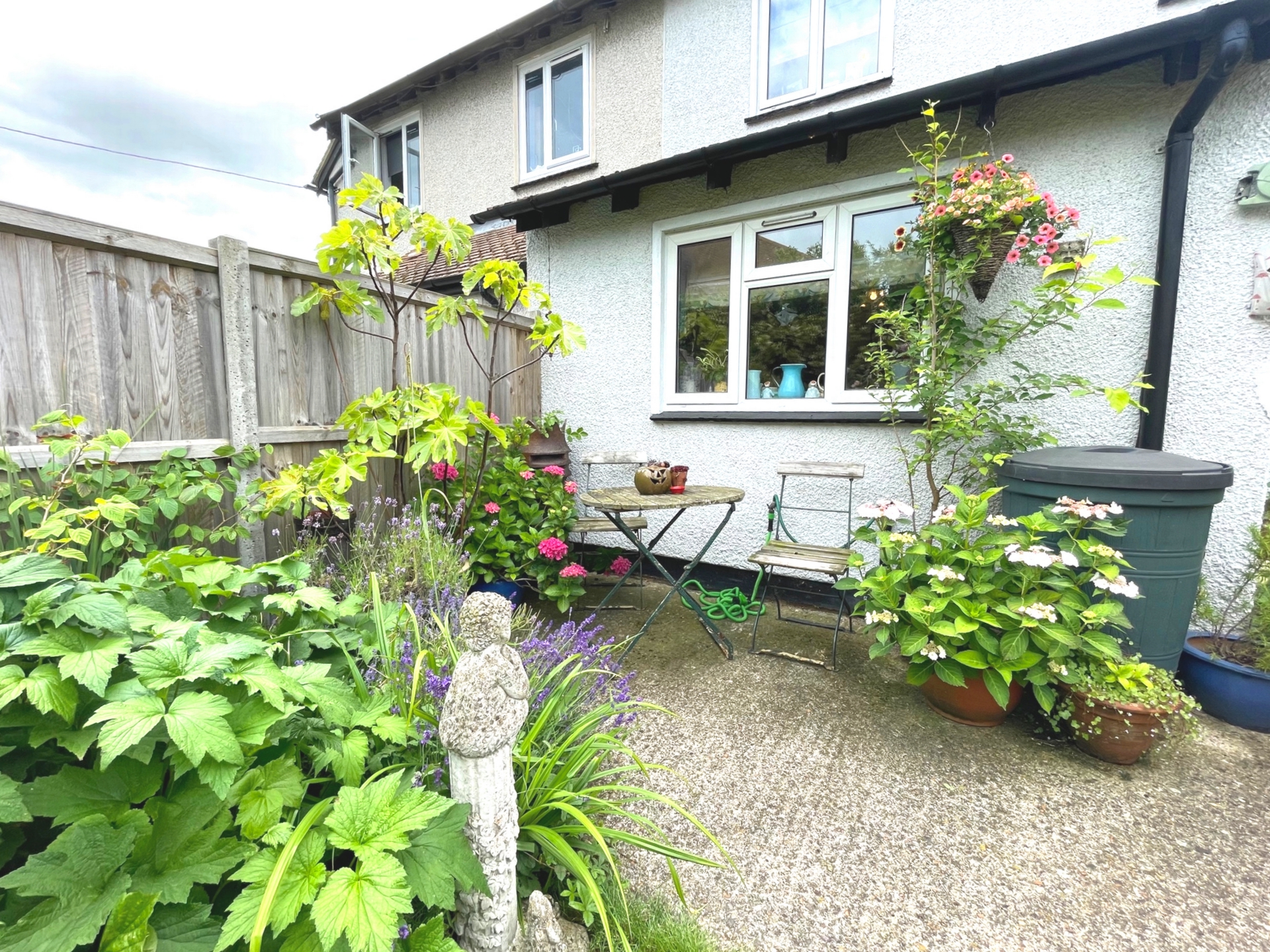 Rear garden