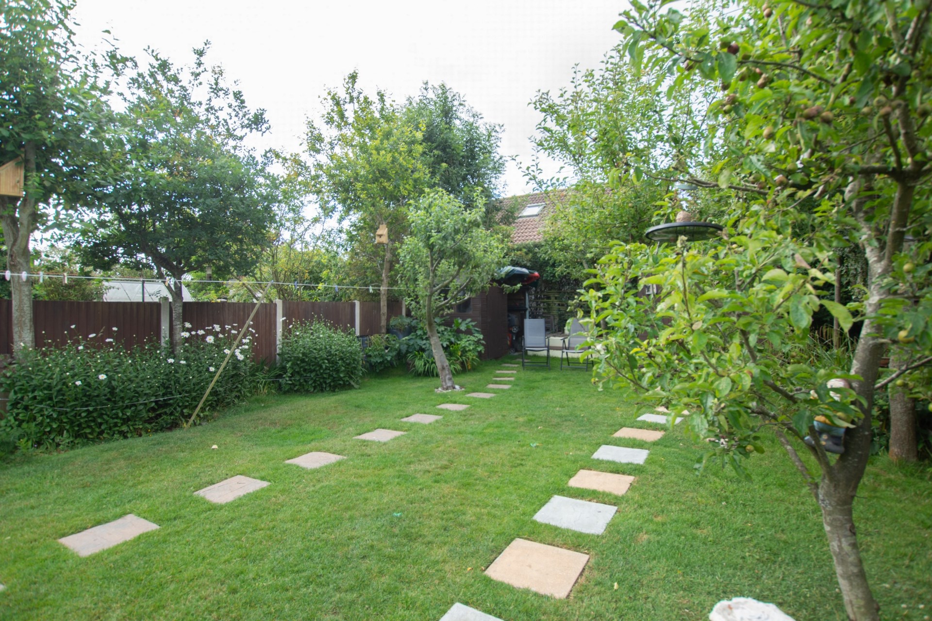 Rear garden