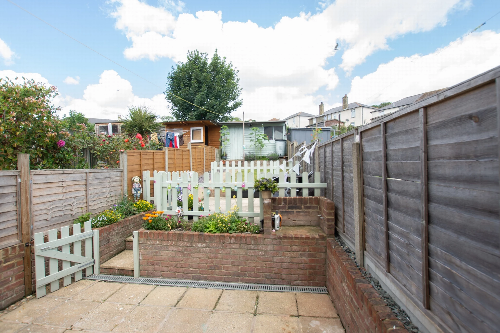 Rear garden