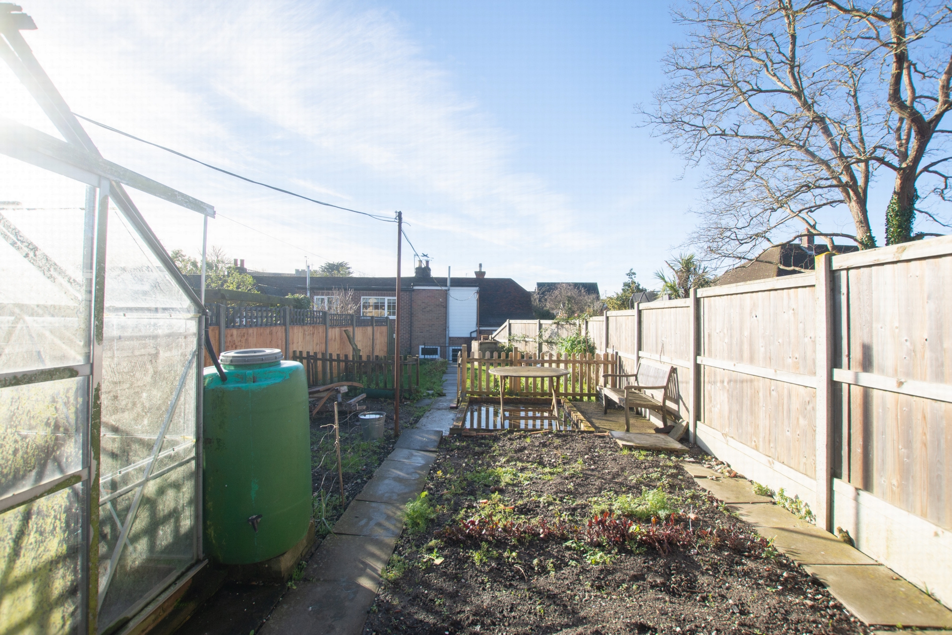 Rear garden