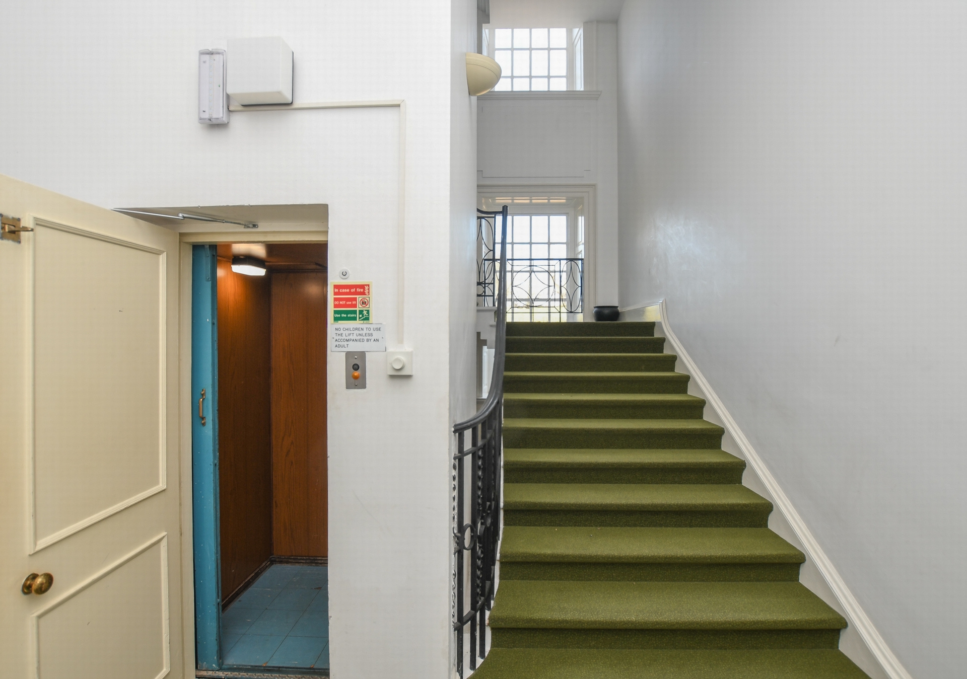 Stair and lift access