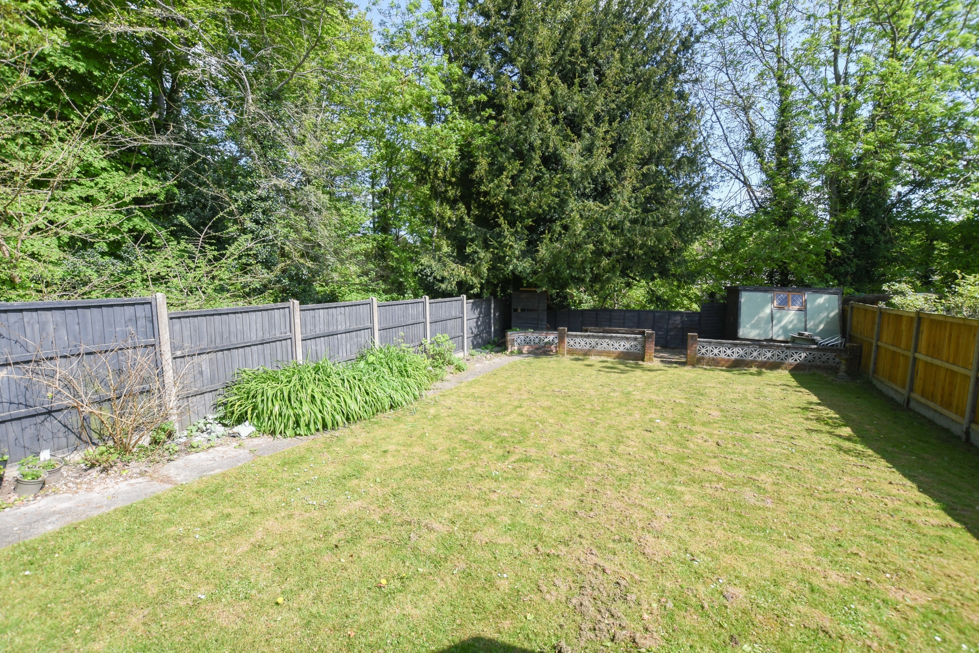 Rear garden