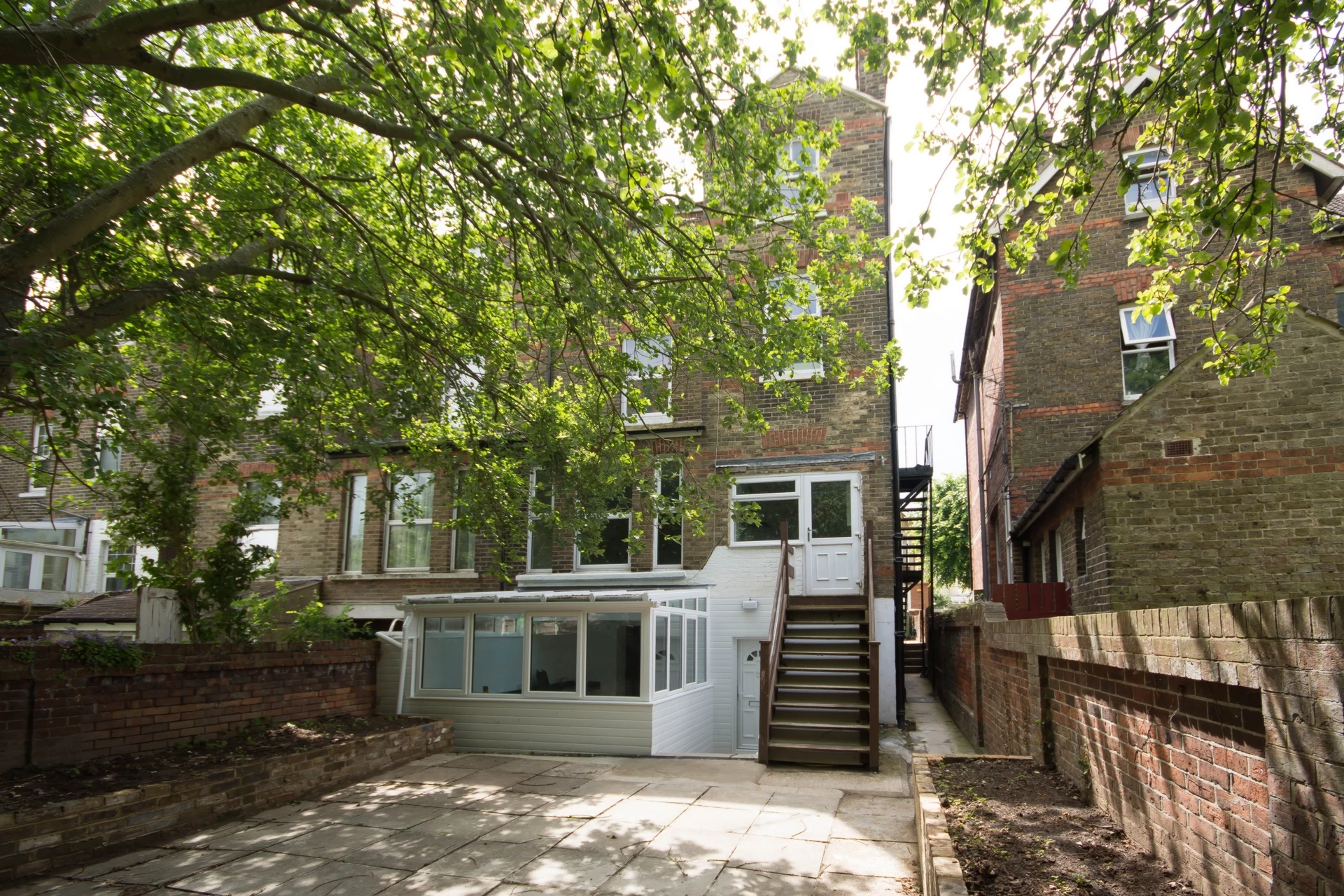 Rear garden