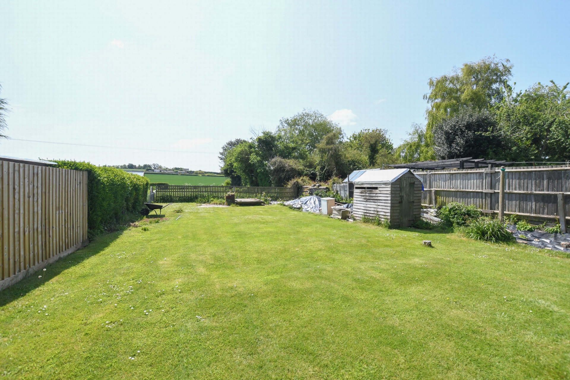 Rear garden