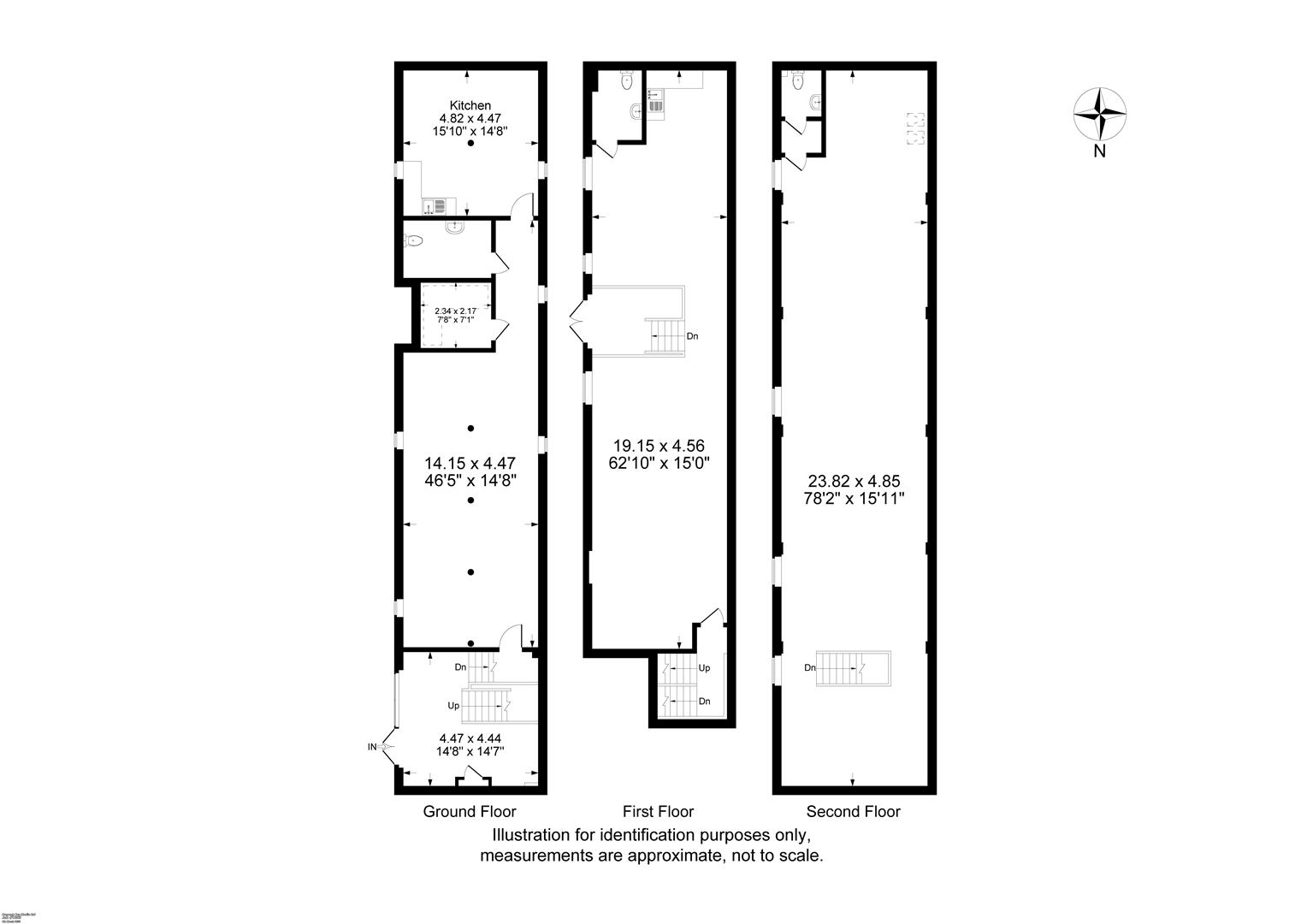 Floor plan 2-3 Henley Street Stratford-upon-Avon.j