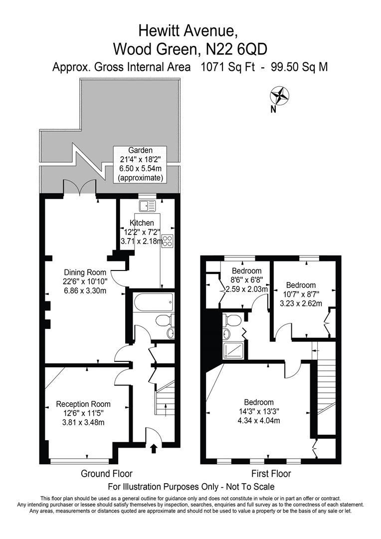30, Hewitt Avenue Wood Green, London, N22 6QD - hi