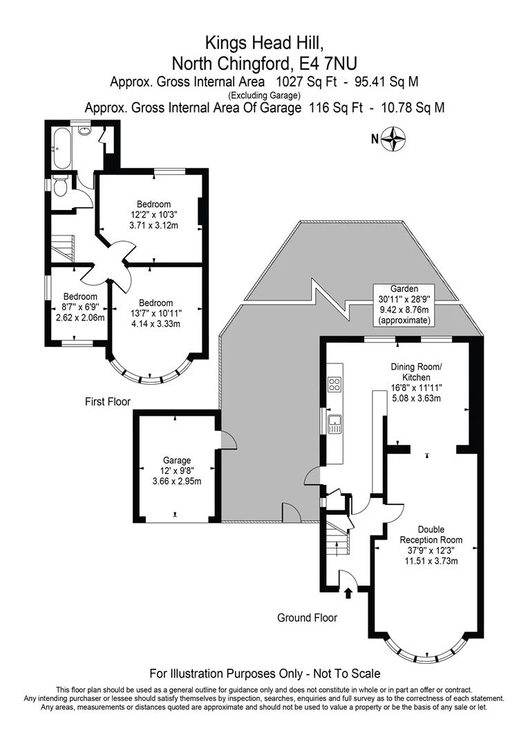 FloorPlan 168 Kings Head Hill North Chingford, Lon