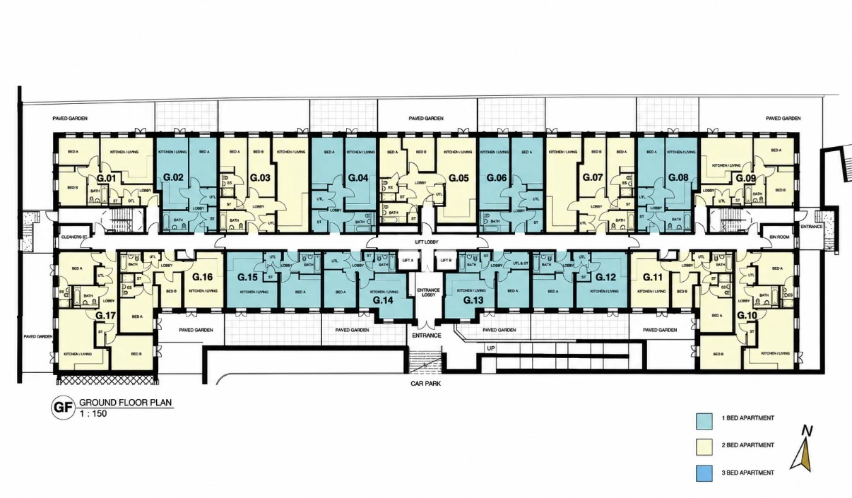 Unit G.10 - Ground Floor Level Plan