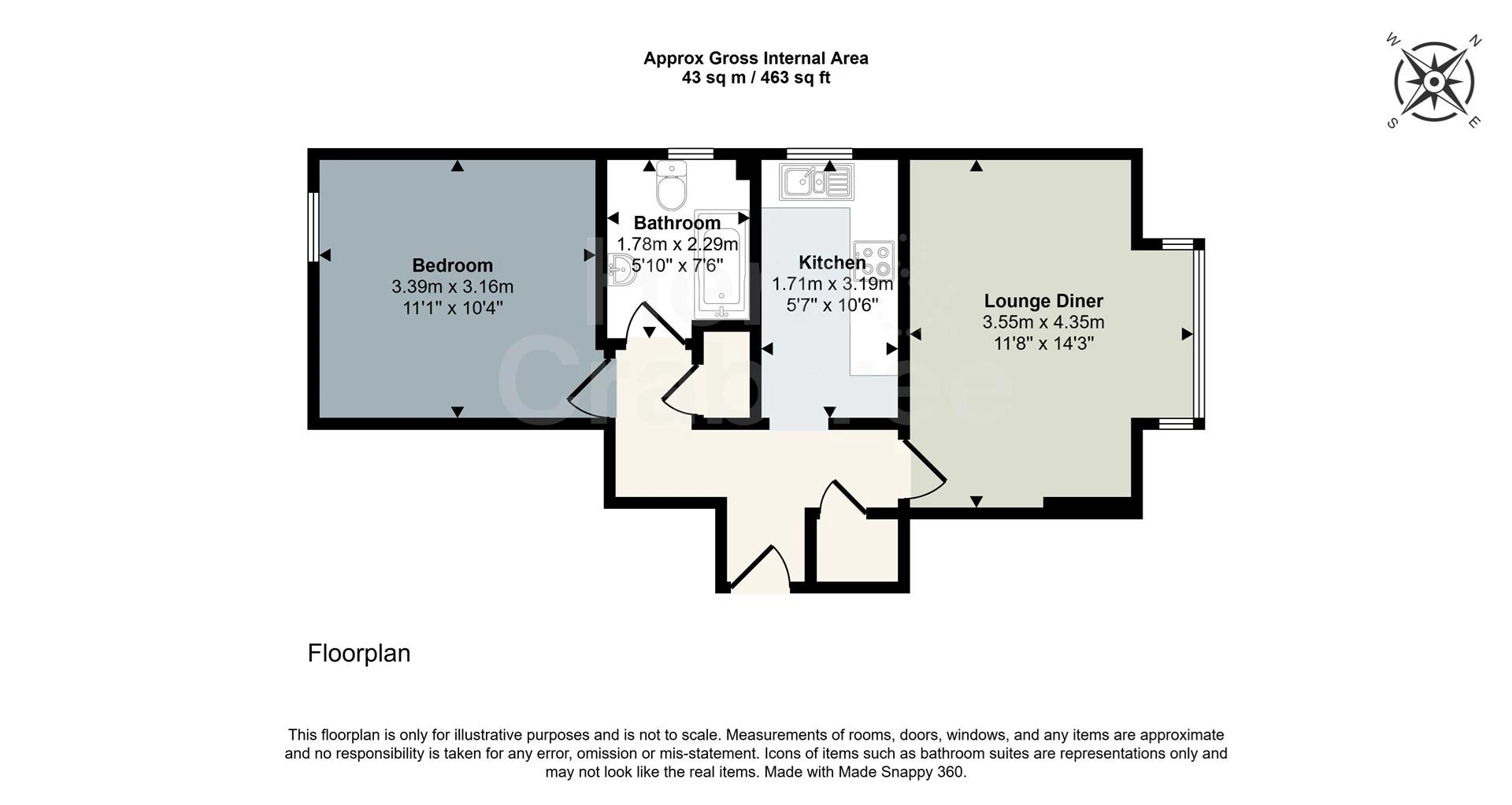 Floorplan - Cathedral Road Flat.jpg