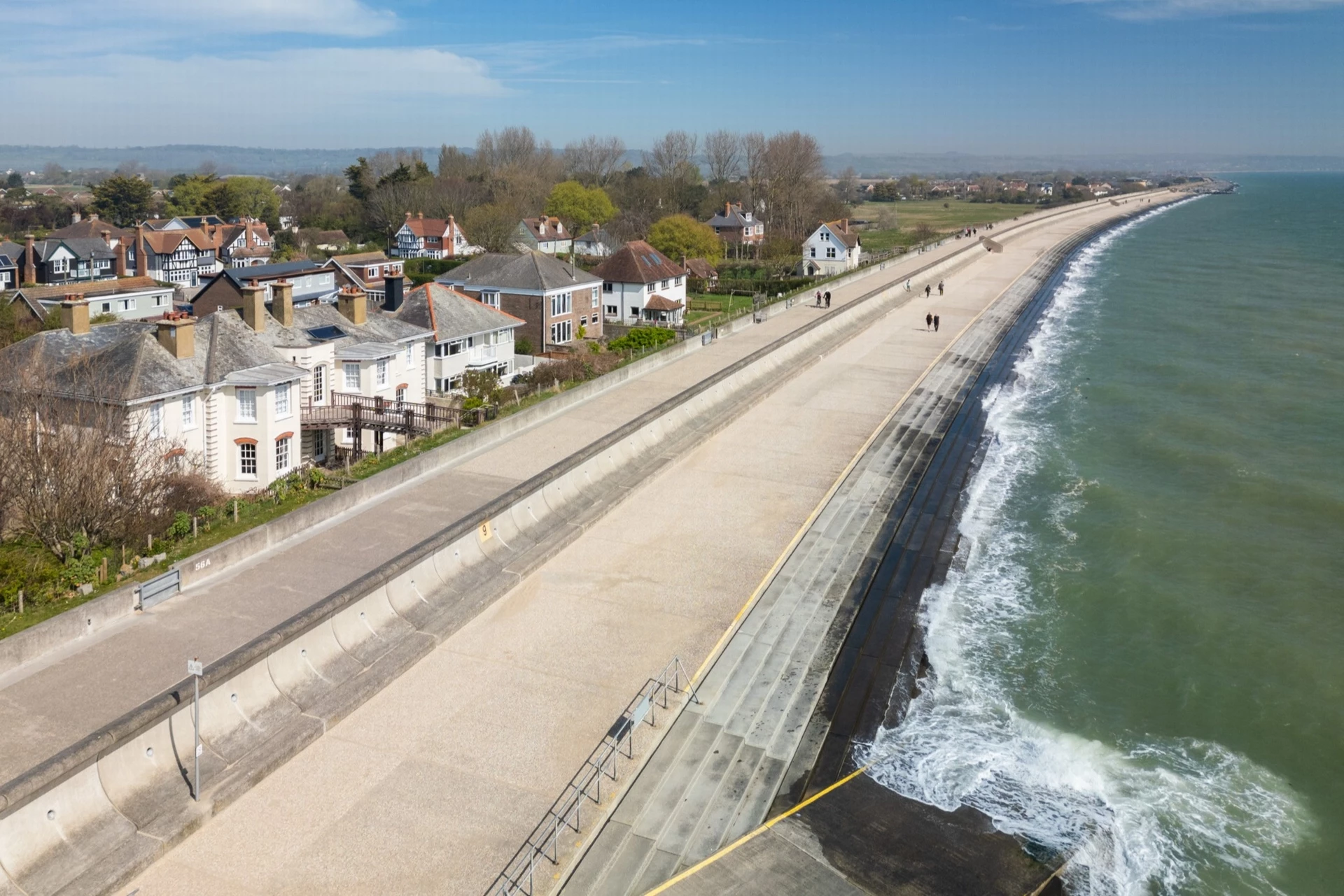 Sea Wall Dymchurch Romney Marsh TN29