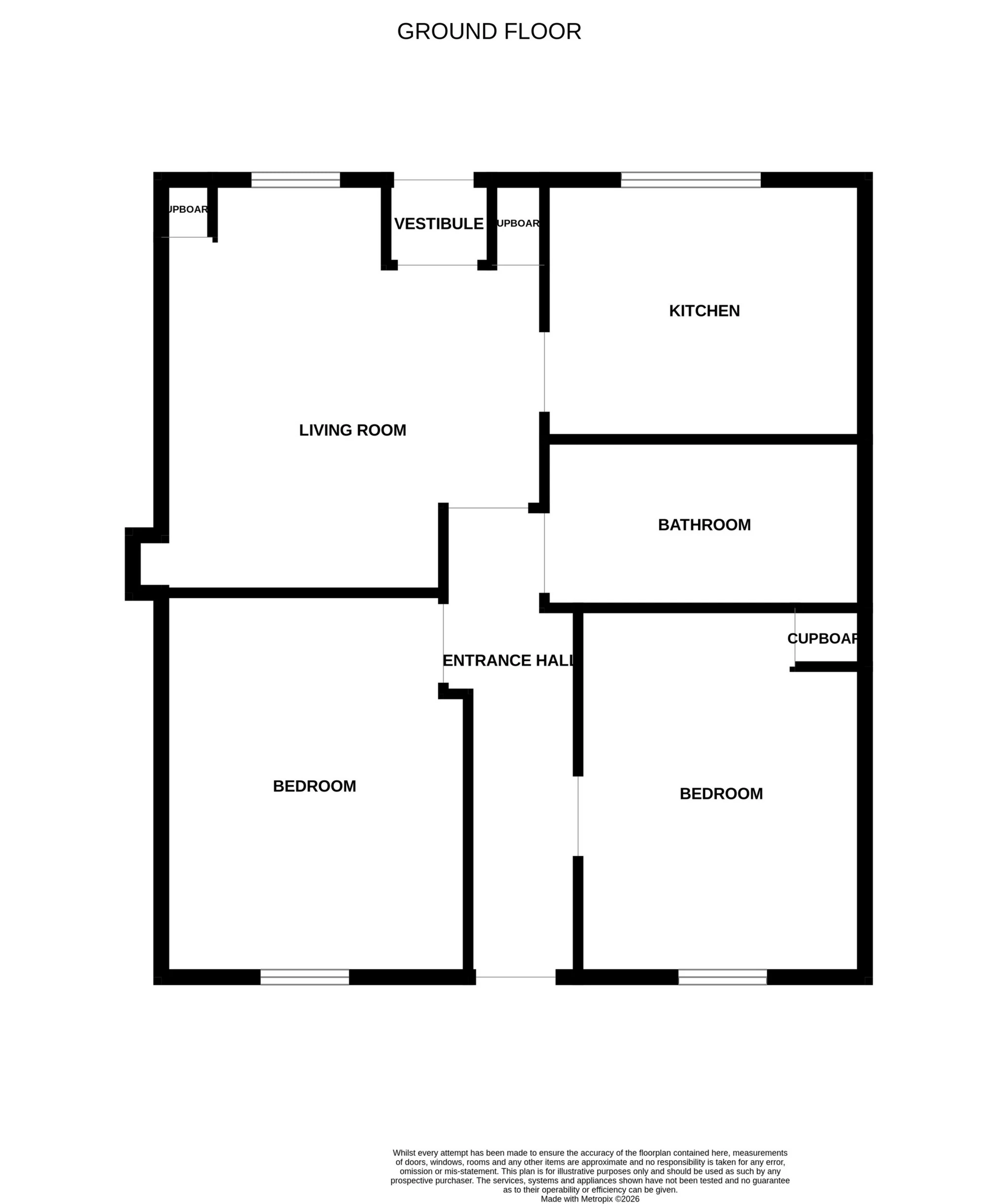 The accommodation comprises