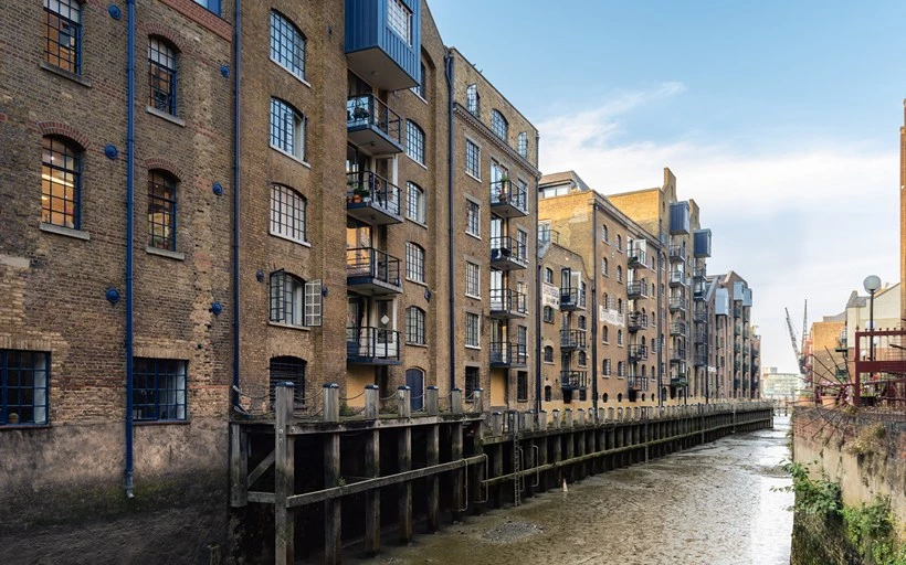 Riverside warehouse conversions in Bermondsey SE1