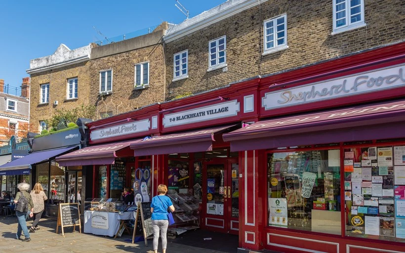 Local Shops in Blackheath Village SE3