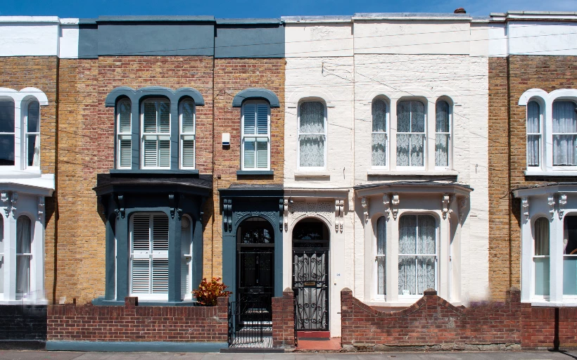 Period housing typical of Mile End E3