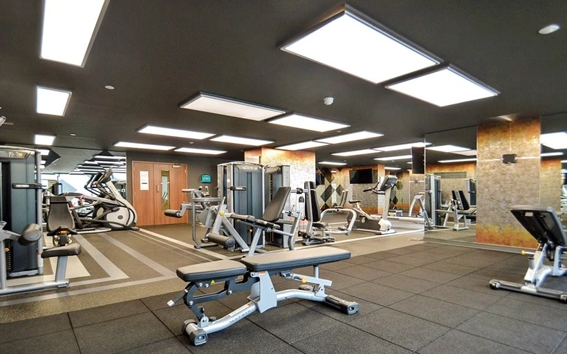 Heritage Tower's gymnasium