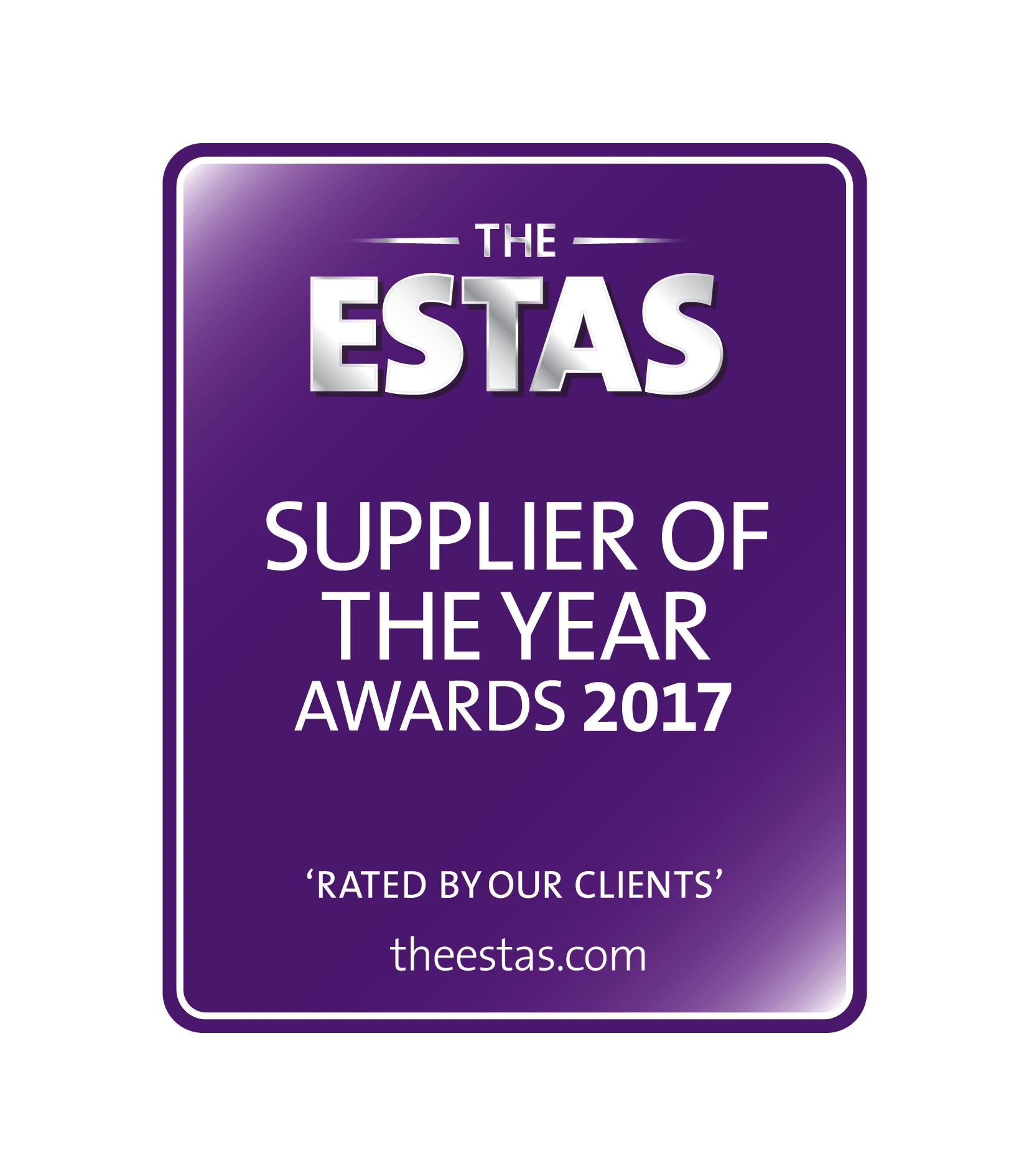 ESTAS Supplier Of The Year Awards 2017