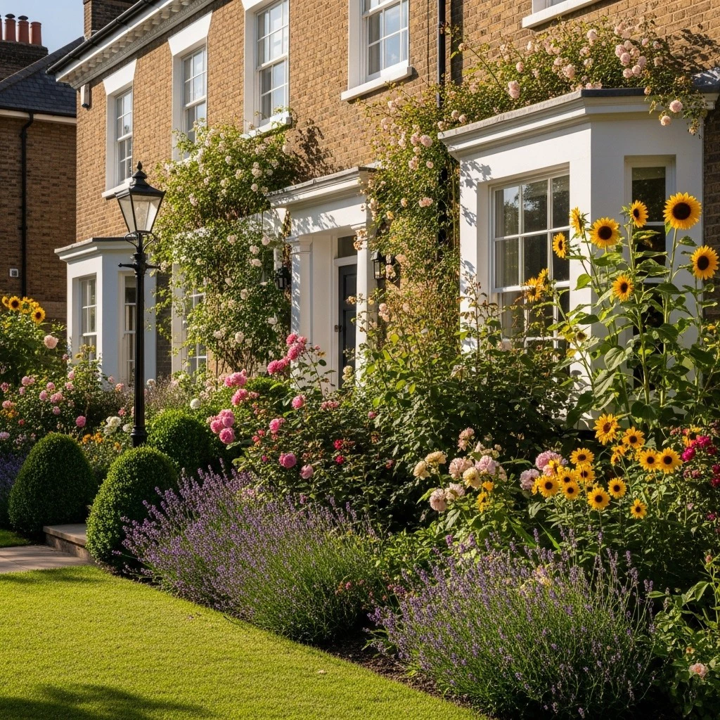 charming front garden