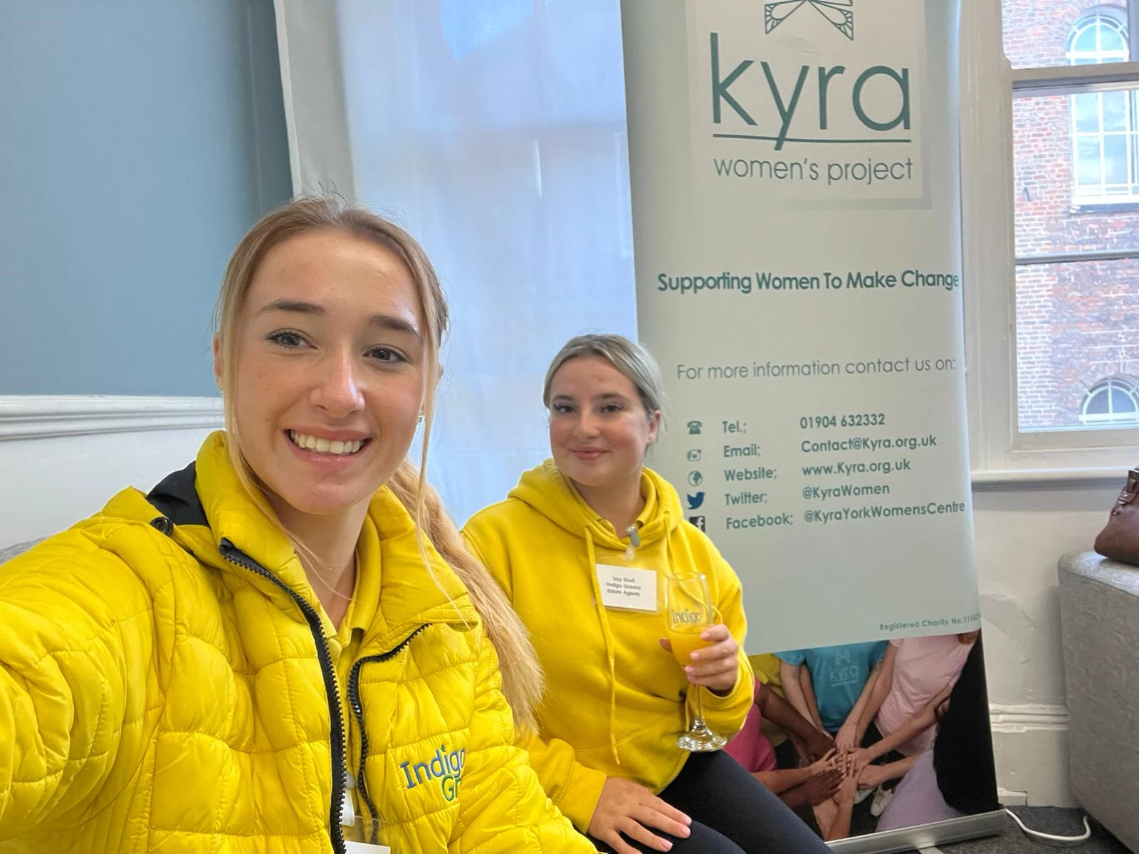 Libby and Izzy at The Kyra Project Libby and Izzy at The Kyra Project