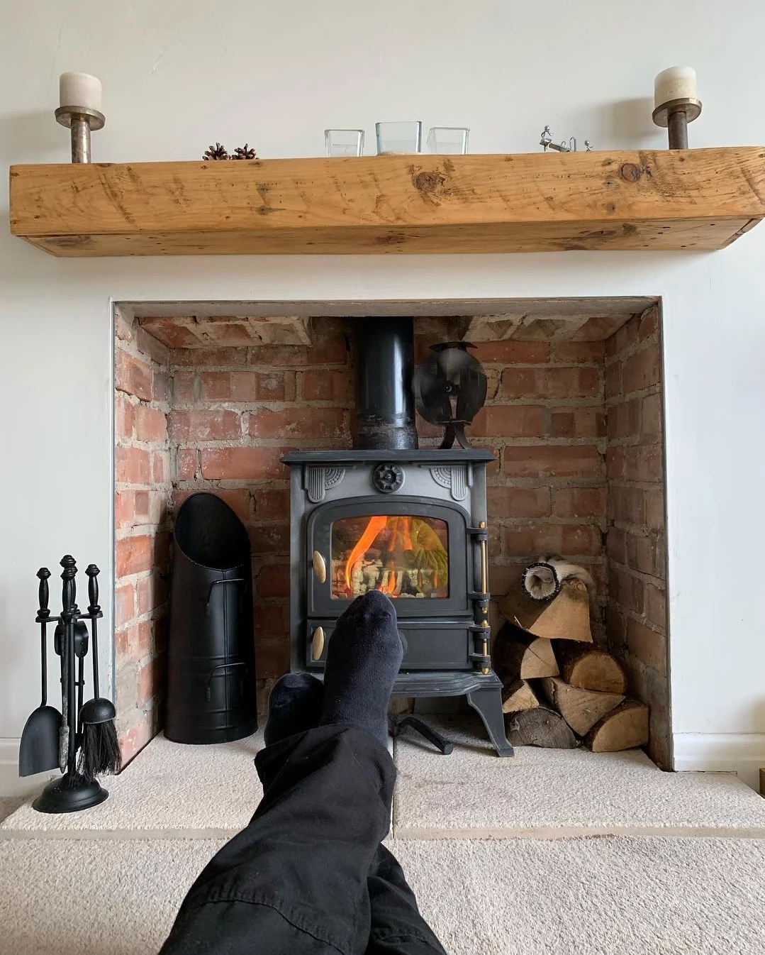 Fire place in York Fire place in York