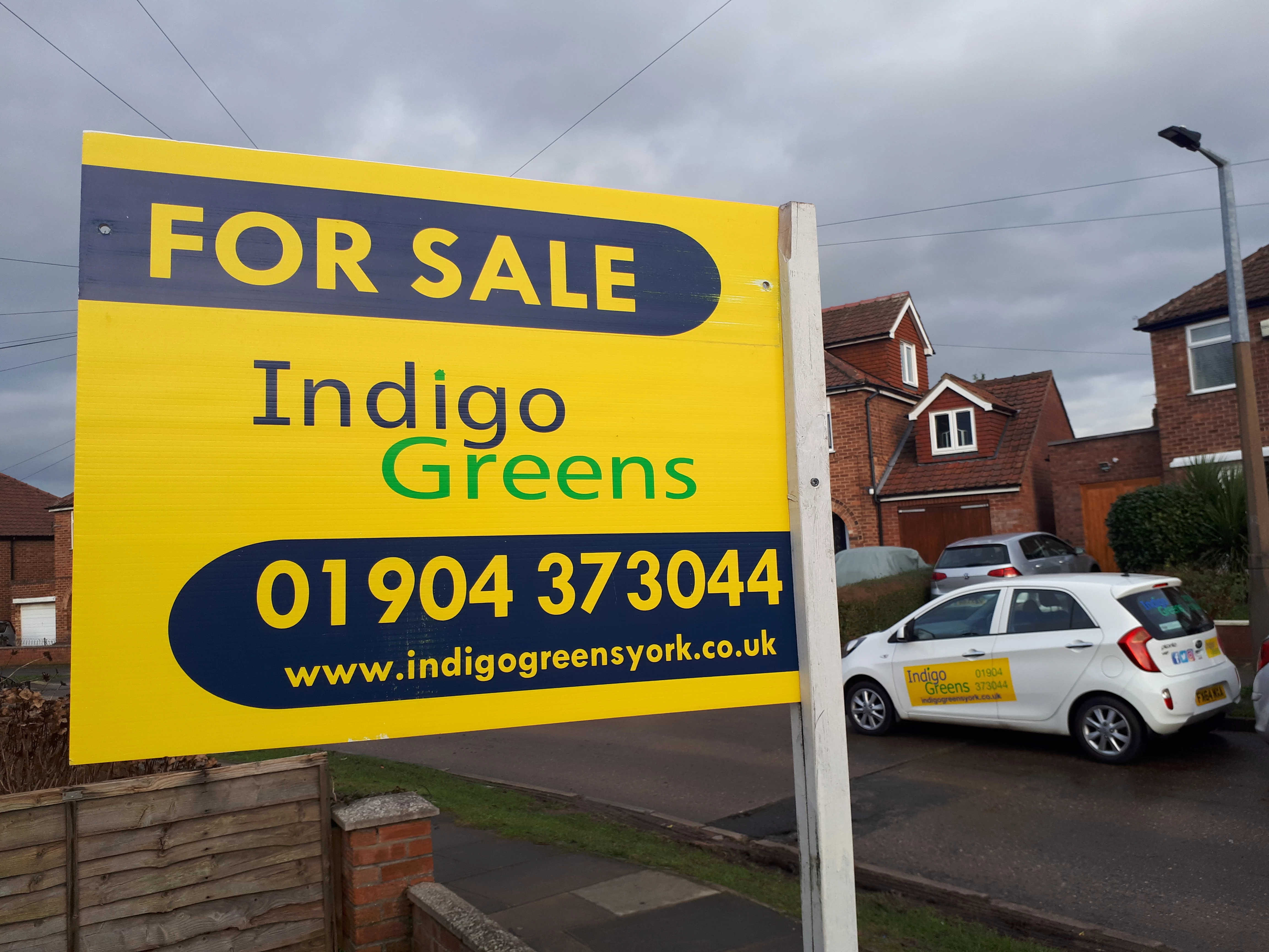 Indigo Greens Estate Agent For Sale Board Indigo Greens Estate Agent For Sale Board