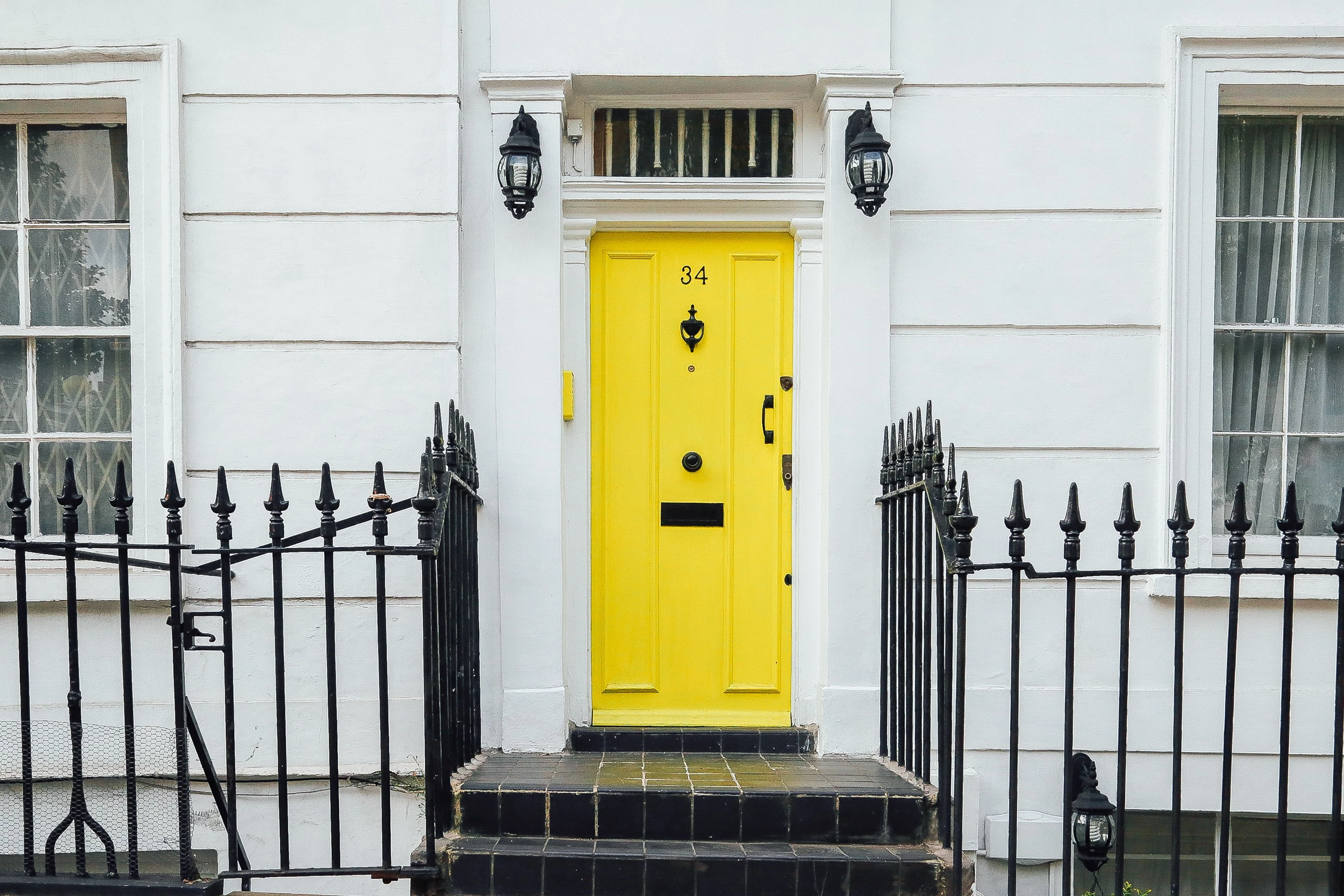 Yellow Front Door Yellow Front Door