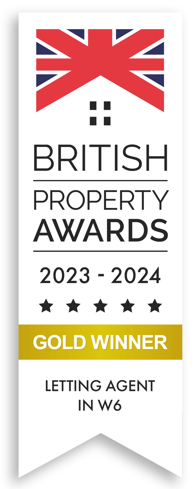 British Property Awards Gold Winner 2023-2024