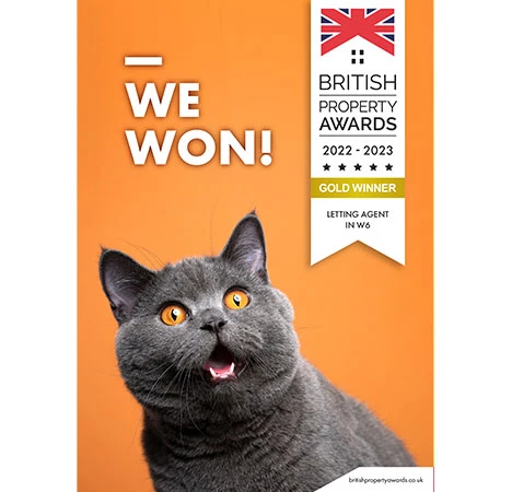 British Property Award Winners Letting Agent in 2022-23