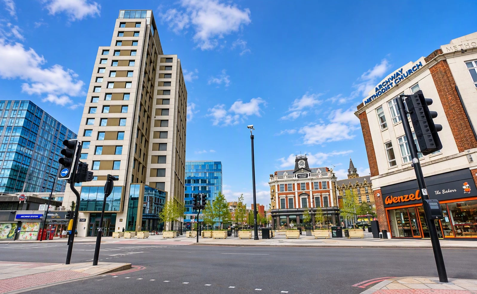 Archway N19, the area served by Duncombe and Hungerford primary schools