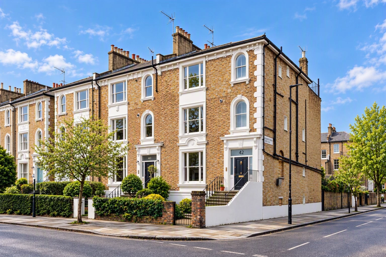Victorian terraced houses in Dartmouth Park NW5, near Brookfield and Eleanor Palmer primary schools