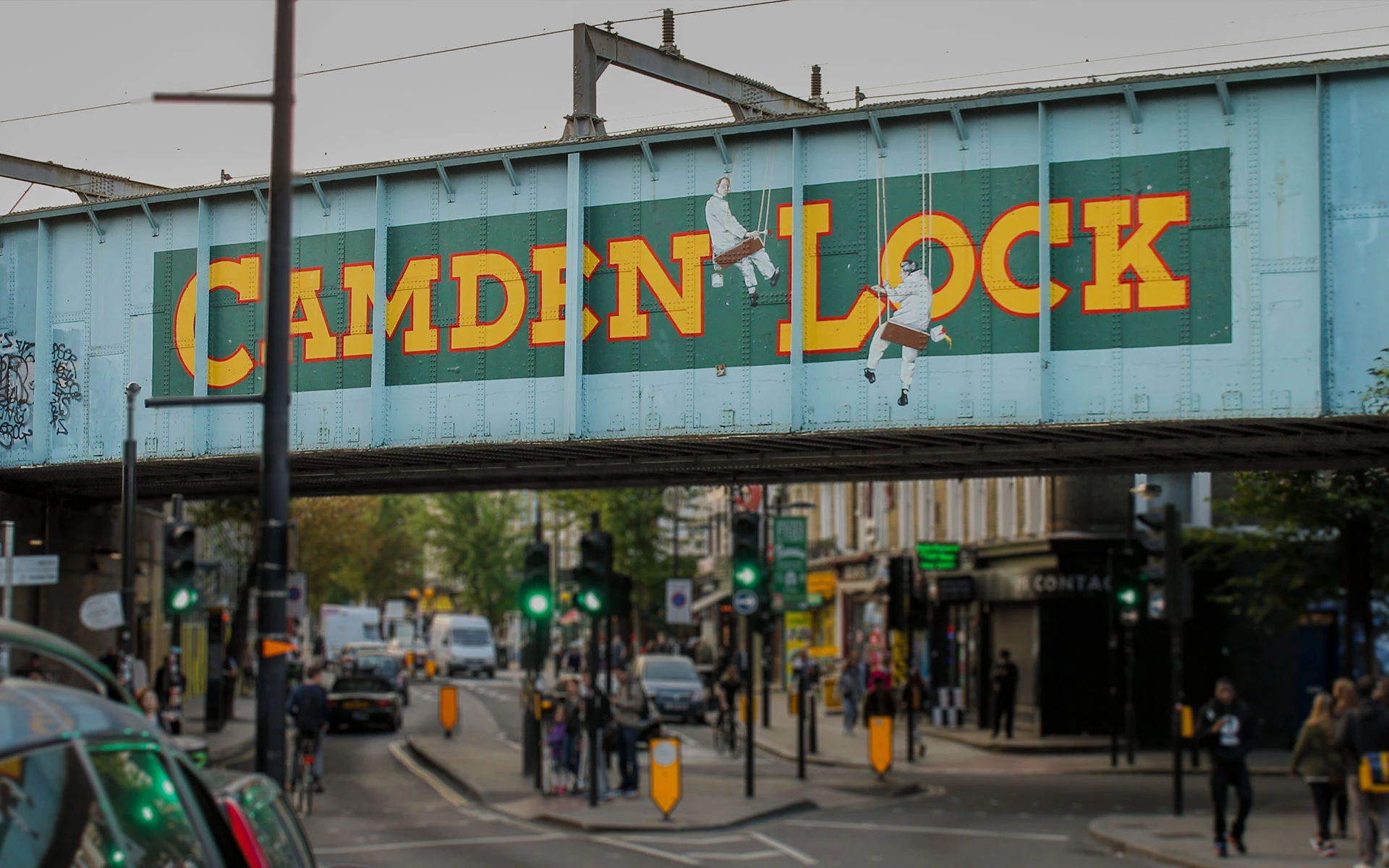 Camden Lock bridge